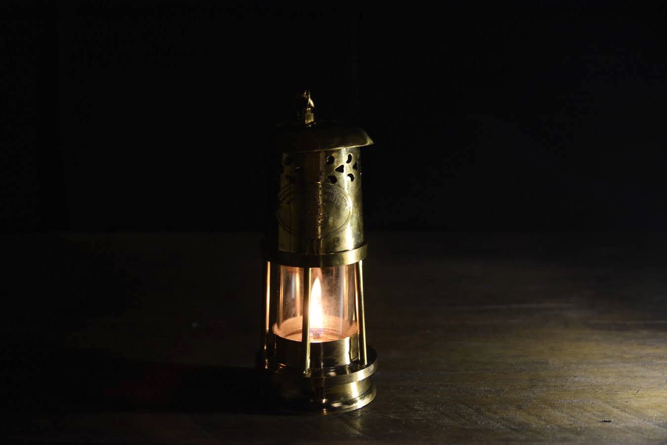 Brass Oil Ship Lantern 17cm(真鍮オイルランタン シップランプ 船灯 