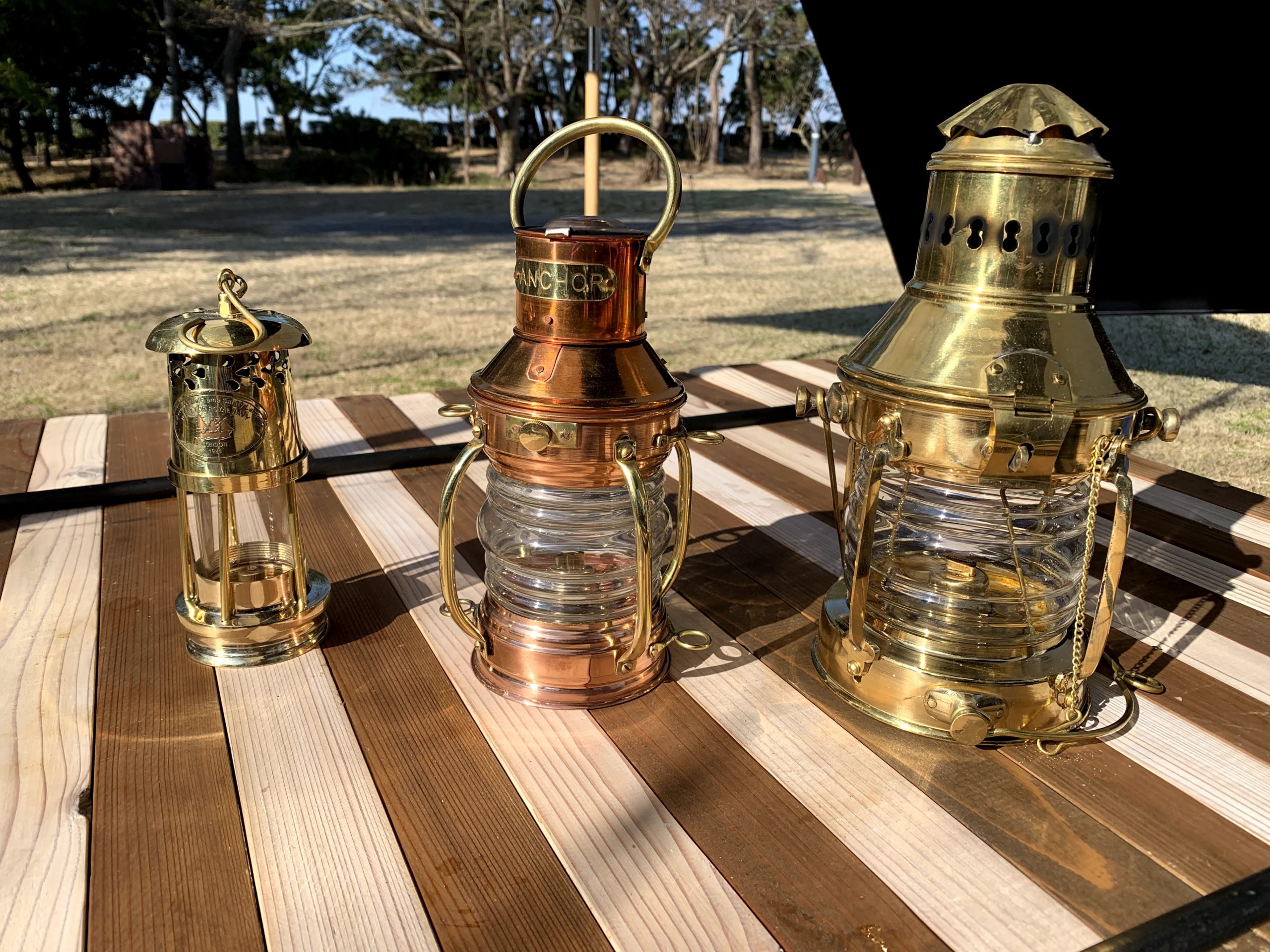 Copper Oil Ship Lantern 18.5cm(銅オイルランタン シップランプ 船灯) – Roost Outdoors®
