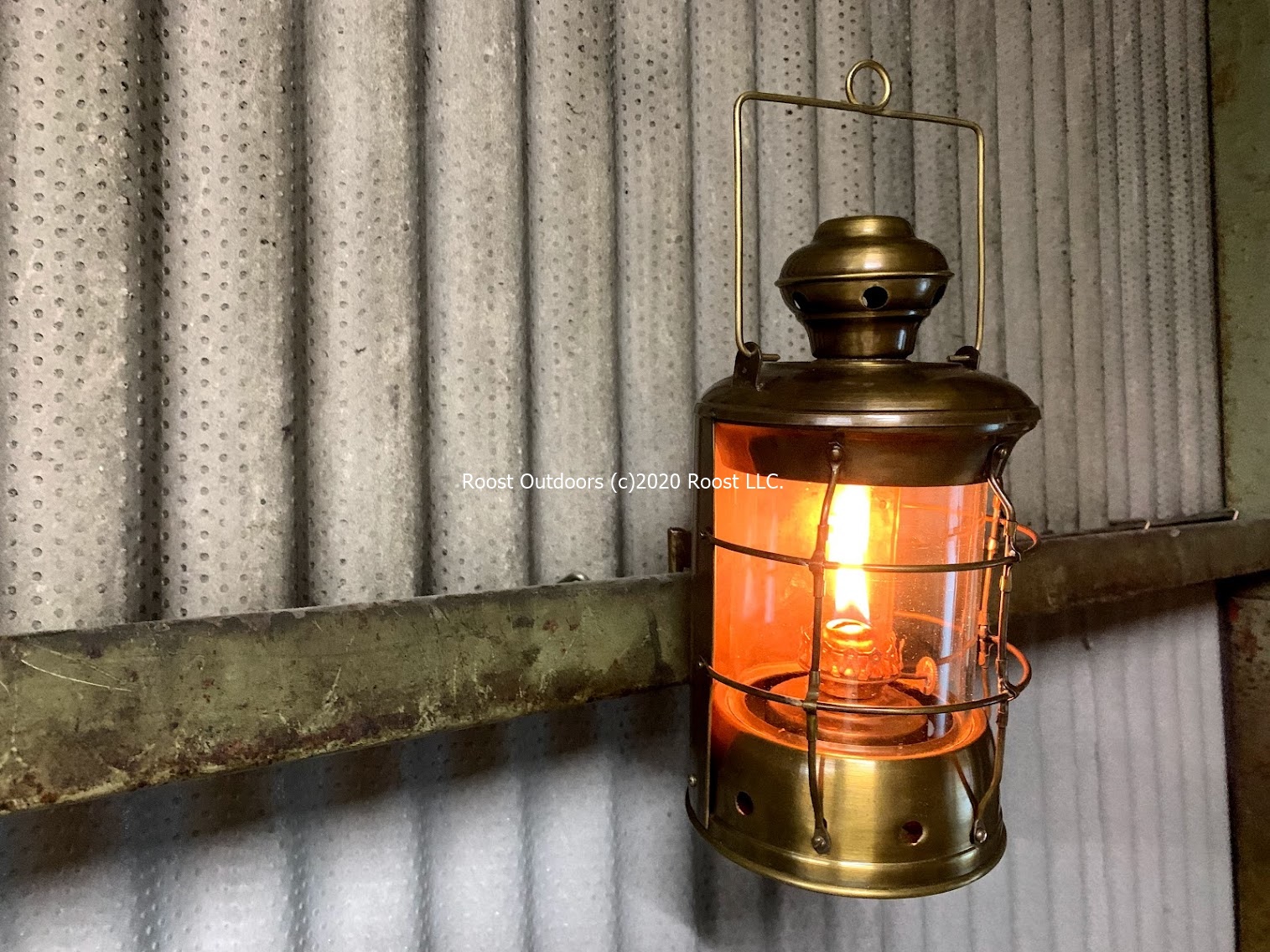 Antique Brass Masthead Oil Ship Lantern (アンティークブラス マスト